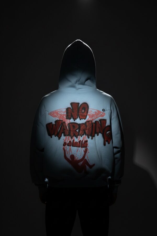 NO WARNING Hoodie – 12RBLS Collaboration