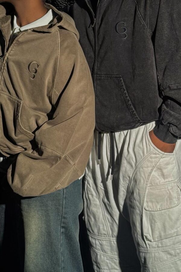 KAI Oversized Zip Hoodie